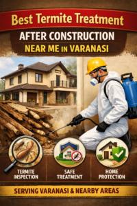 Best Termite Treatment After Construction Near Me in Varanasi