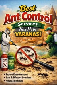 Looking for the best ant control services near me in Varanasi? Termoshield offers safe, effective, and long-lasting ant treatment for homes and businesses.